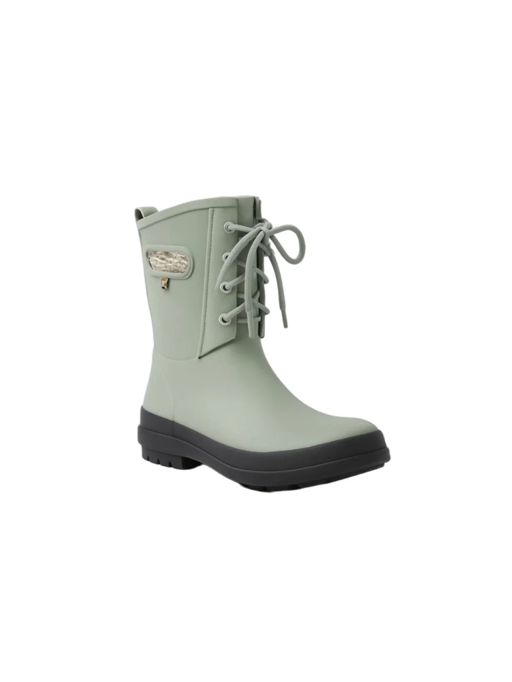Bogs Amanda II Lace Waterproof Boots Womens Size 6 Jade Green